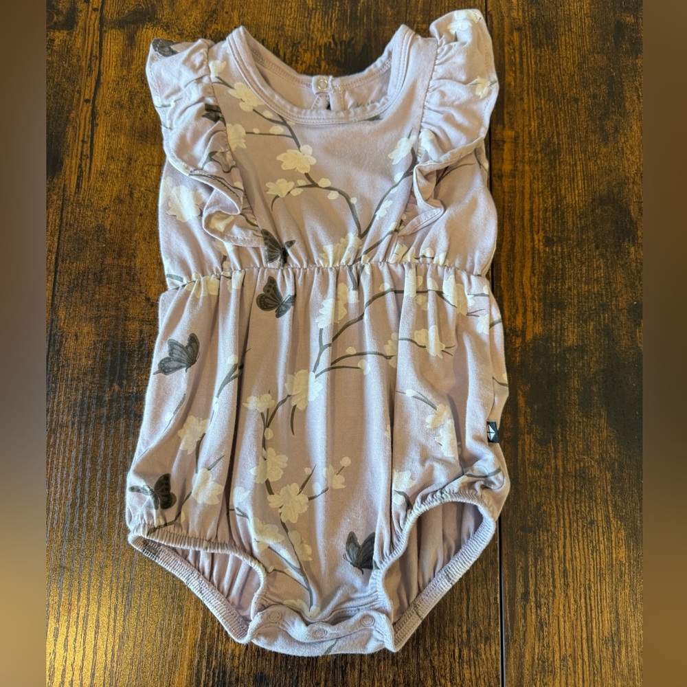 Kyte Baby - Bubble Romper in Cherry Blossom